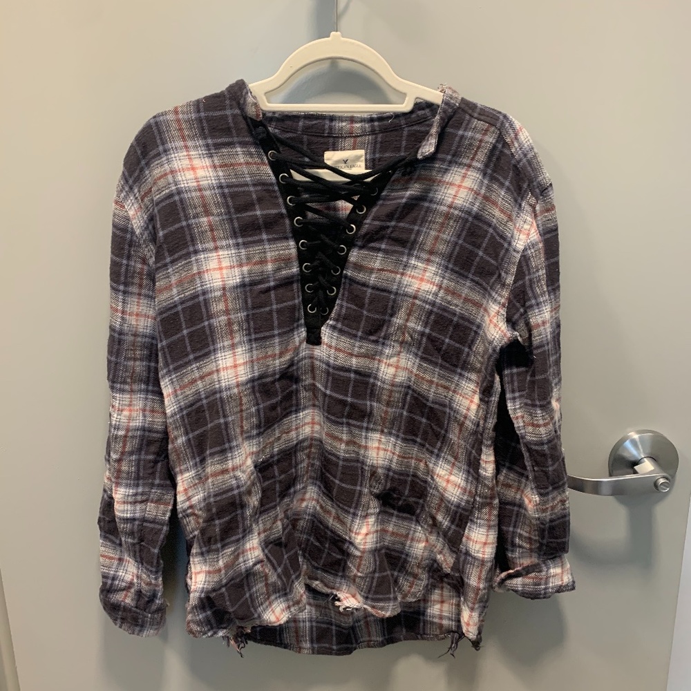American Eagle flannel shirt